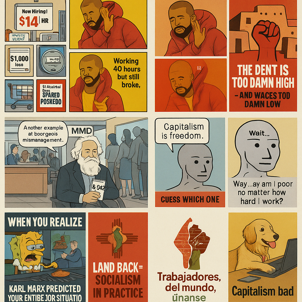 New Mexico Socialists logo